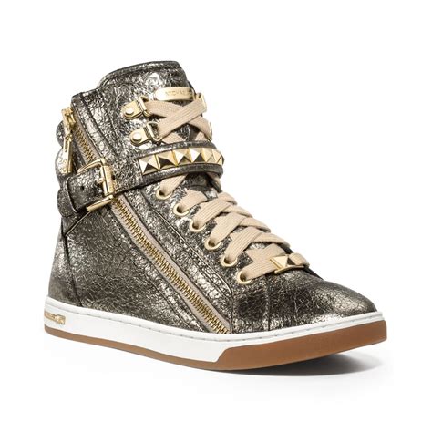 michael kors high sneaker|Michael Kors sneakers price.